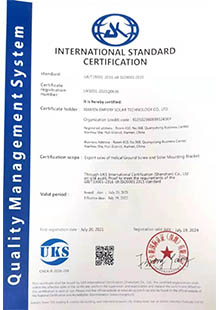 Chứng nhận tiêu chuẩn quốc tế